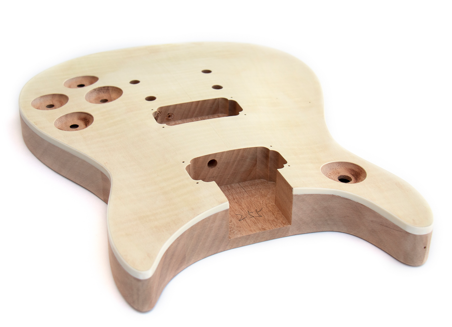 Double Cut Carved Top Build Your Own Guitar Kit