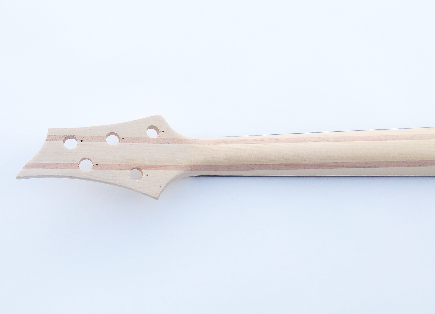 5 String Style Spalted Maple Build Your Own Bass Guitar Kit