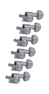 Grover 205 Series Mini Rotomatic Tuners - 6 In Line