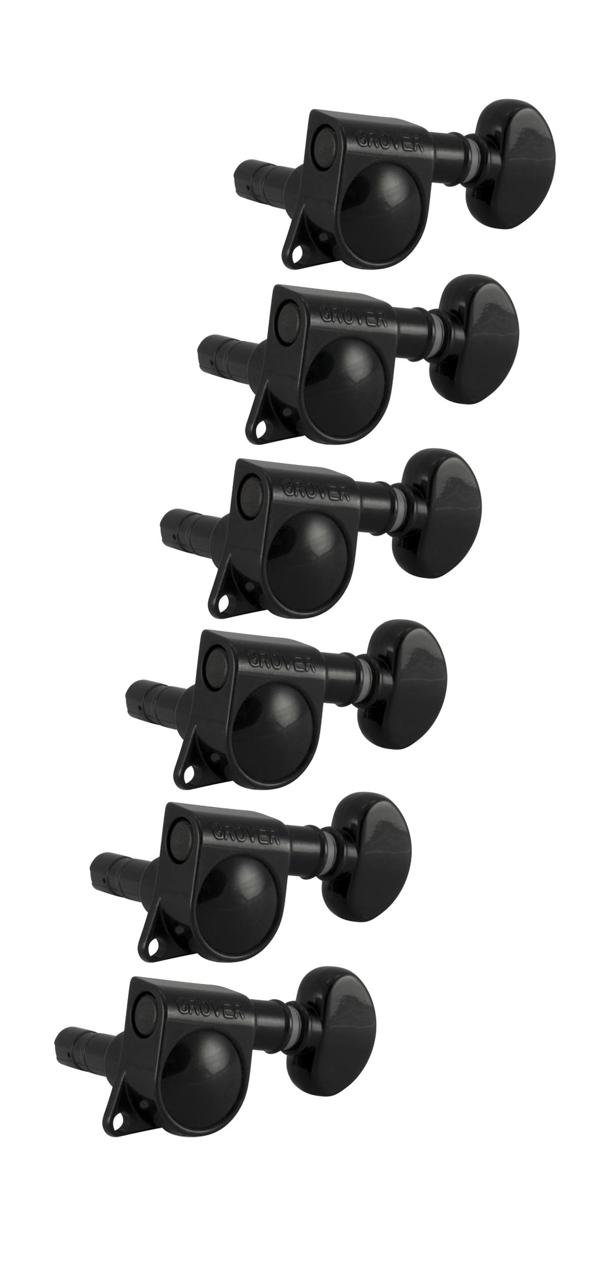Grover 406 Series Mid-sized Rotomatic Locking Tuners - 6 In Line