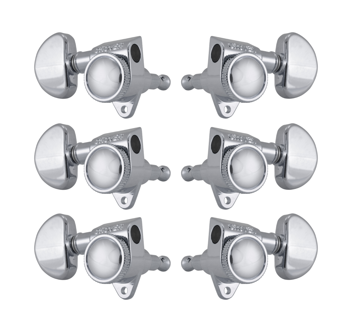 Grover 502C Roto-rotogrip Rotomatic Locking Tuners - 3 Per Side