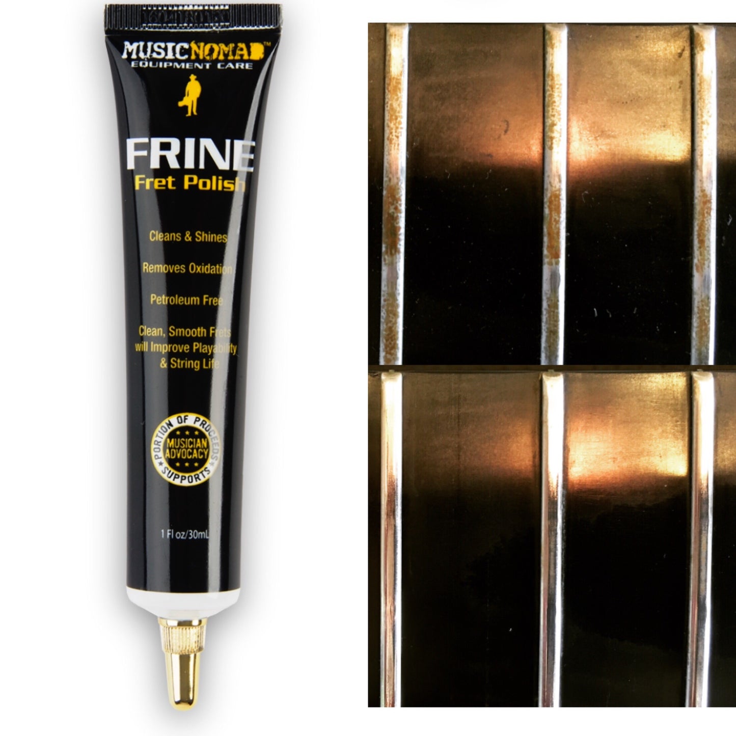 MusicNomad FRINE Fret Polish, 30 mL (MN104)