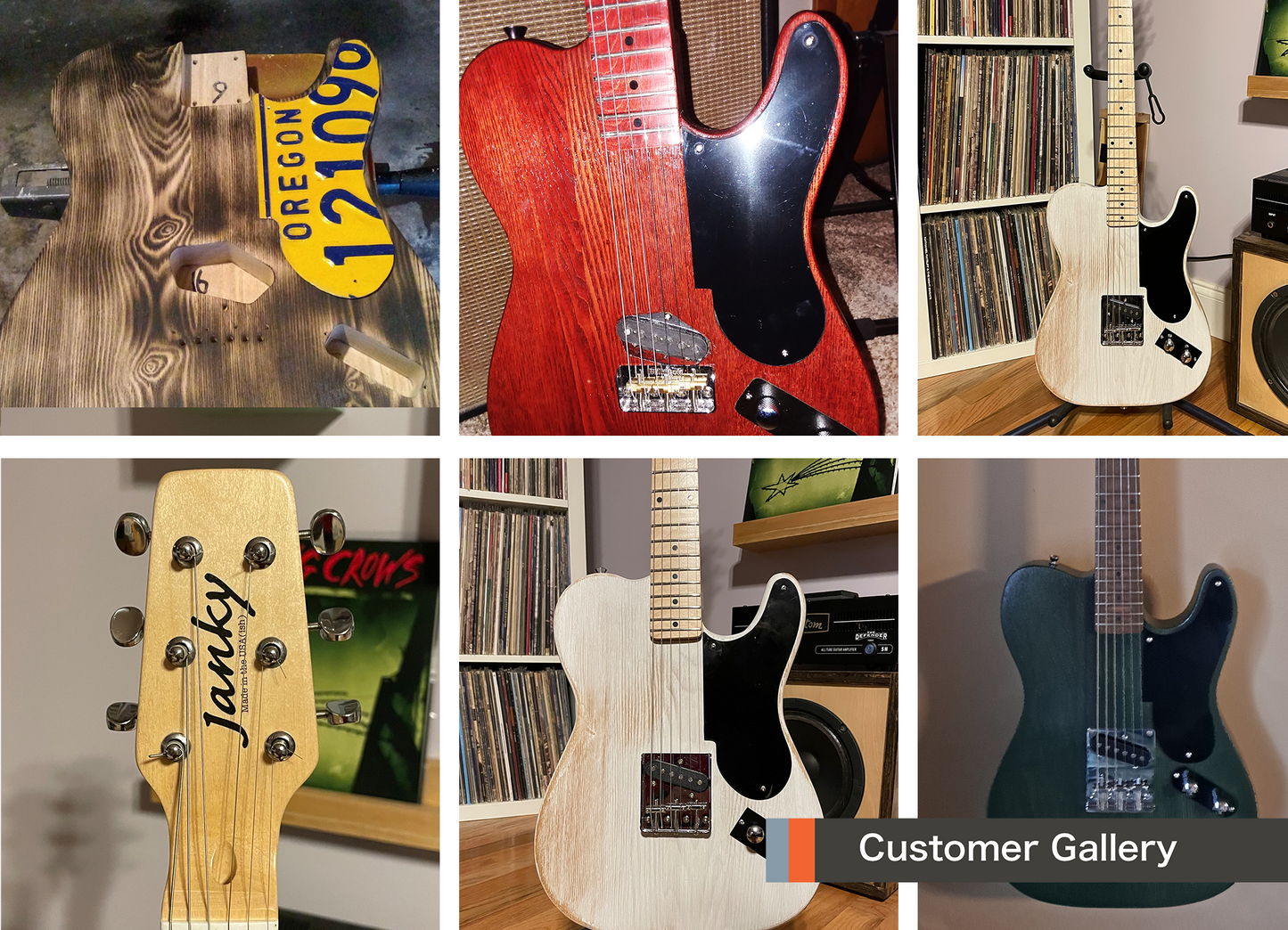 Snakehead TL Style Build Your Own Guitar Kit