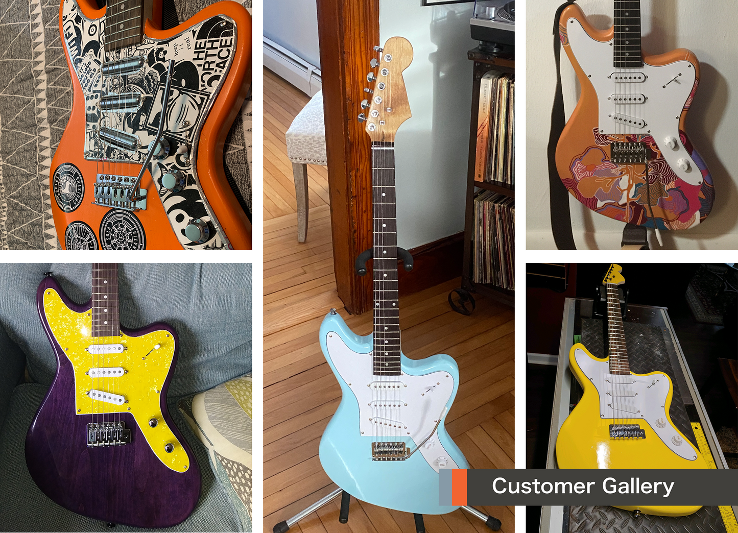 Offset Style Build Your Own Guitar Kit