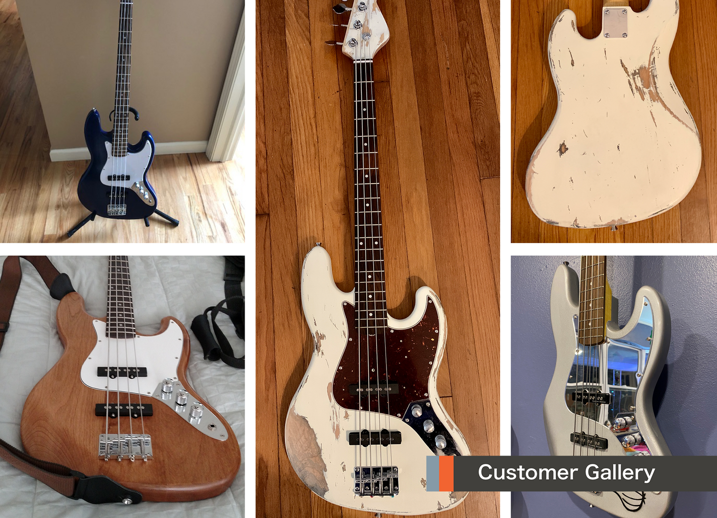 JB Style Build Your Own Bass Guitar Kit