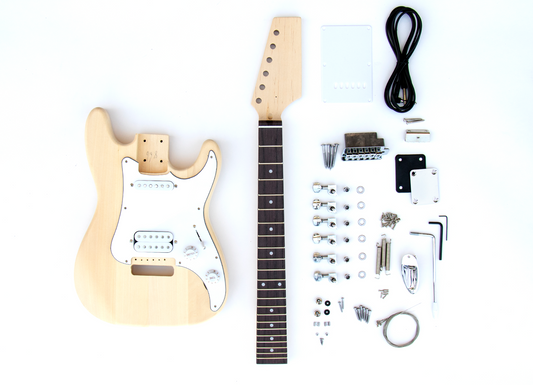 Mini ST Style Build Your Own Guitar Kit