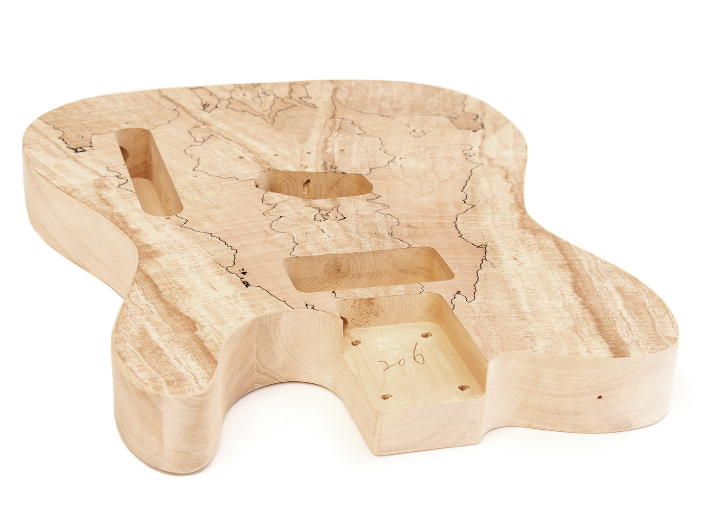 TL Style Spalted Maple Build Your Own Guitar Kit