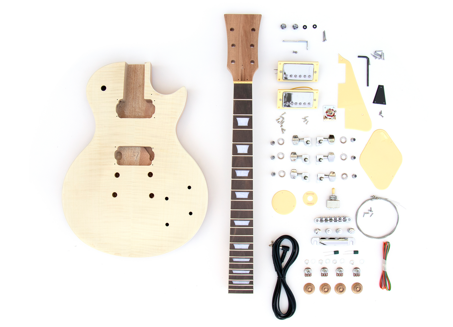 Singlecut Mahogany Body Build Your Own Guitar Kit