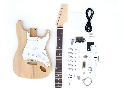ST Style Ash Body Build Your Own Guitar Kit