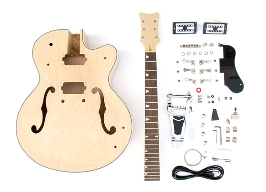 HB Hollow Body Style Build Your Own Guitar Kit