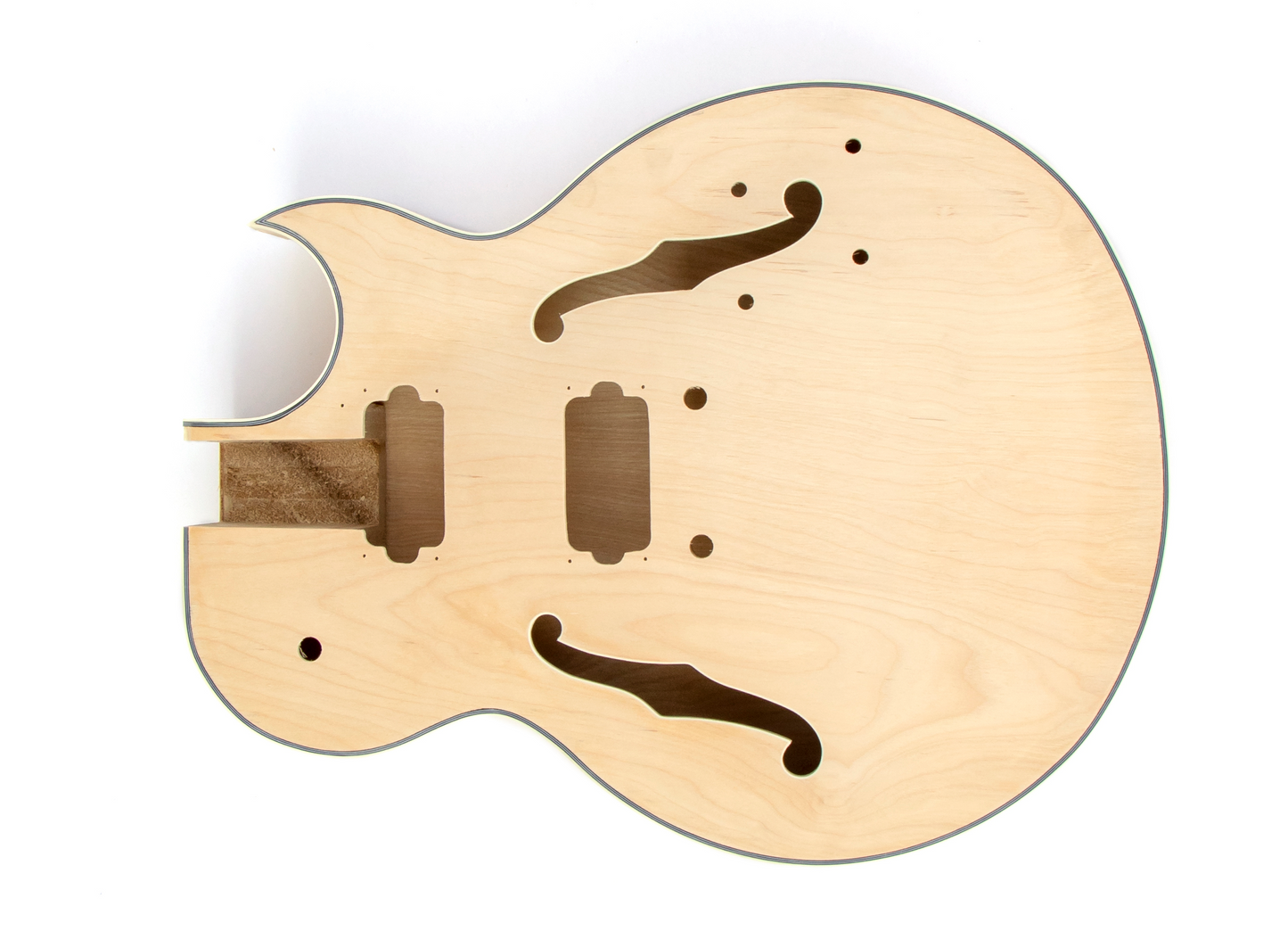 HB2 Hollow Body Style Build Your Own Guitar Kit