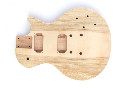 Singlecut Spalted Maple Bolt On Build Your Own Guitar Kit