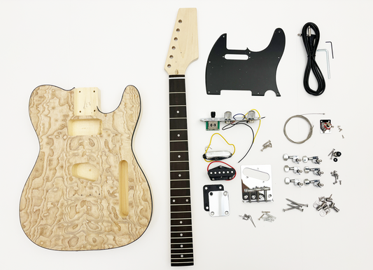 TL Burl Ash Style Build Your Own Guitar Kit