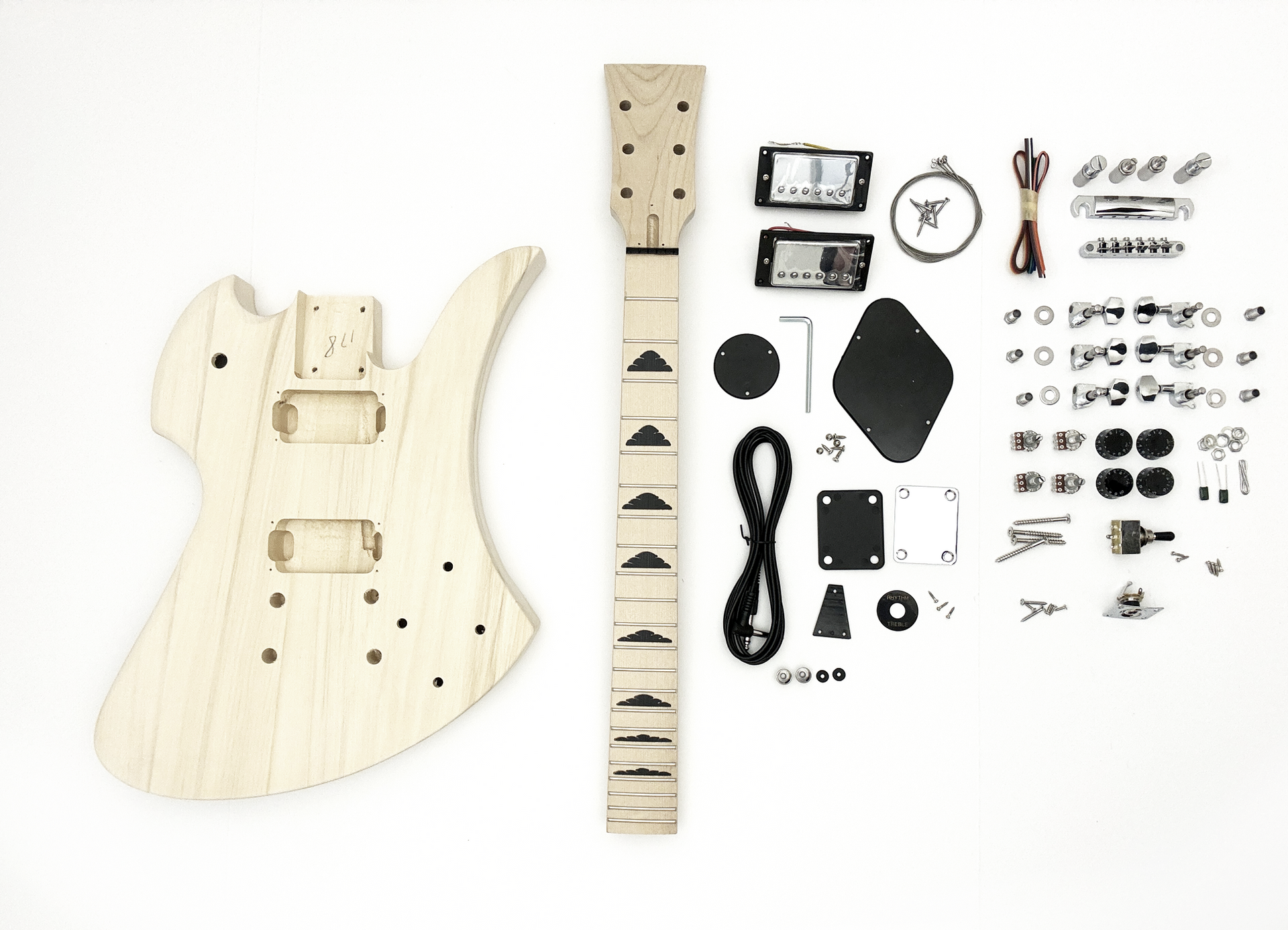 EX Style Build Your Own Guitar Kit – Vibeworks Guitars
