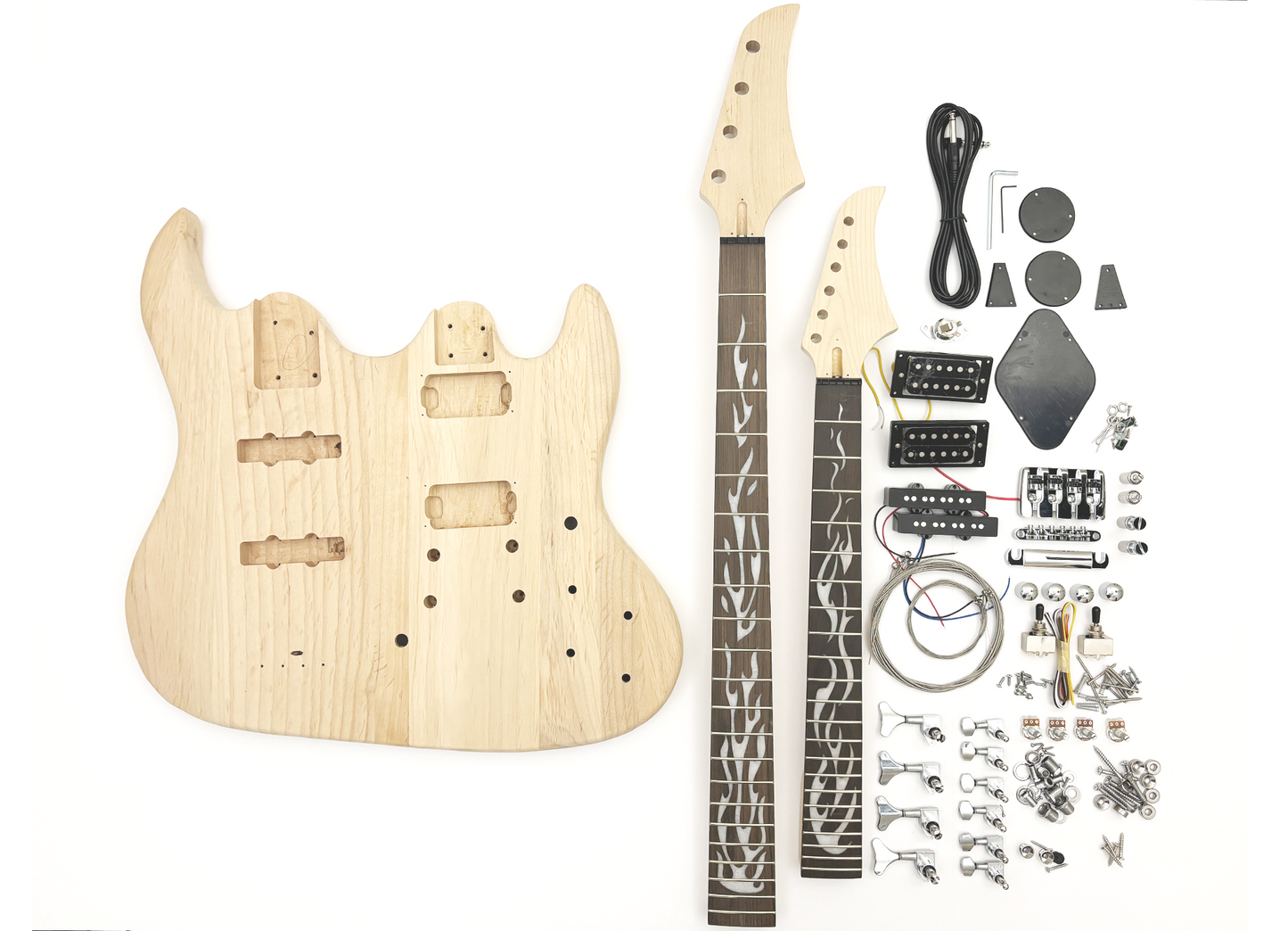 Double Neck Bass - Guitar Build Your Own Guitar kit