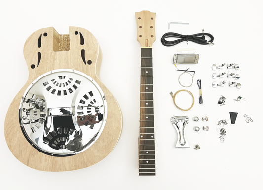 Resonator Style Build Your Own Guitar Kit