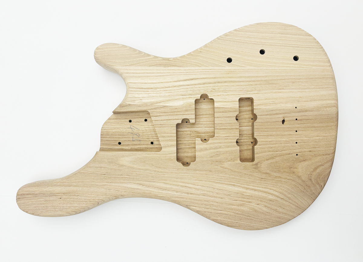Fesley Guitar PJ Style Bass Guitar Kit – Build Your Own Bass With Alder ...