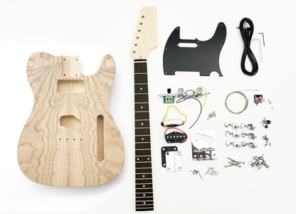 TL Burl Ash Style Build Your Own Guitar Kit