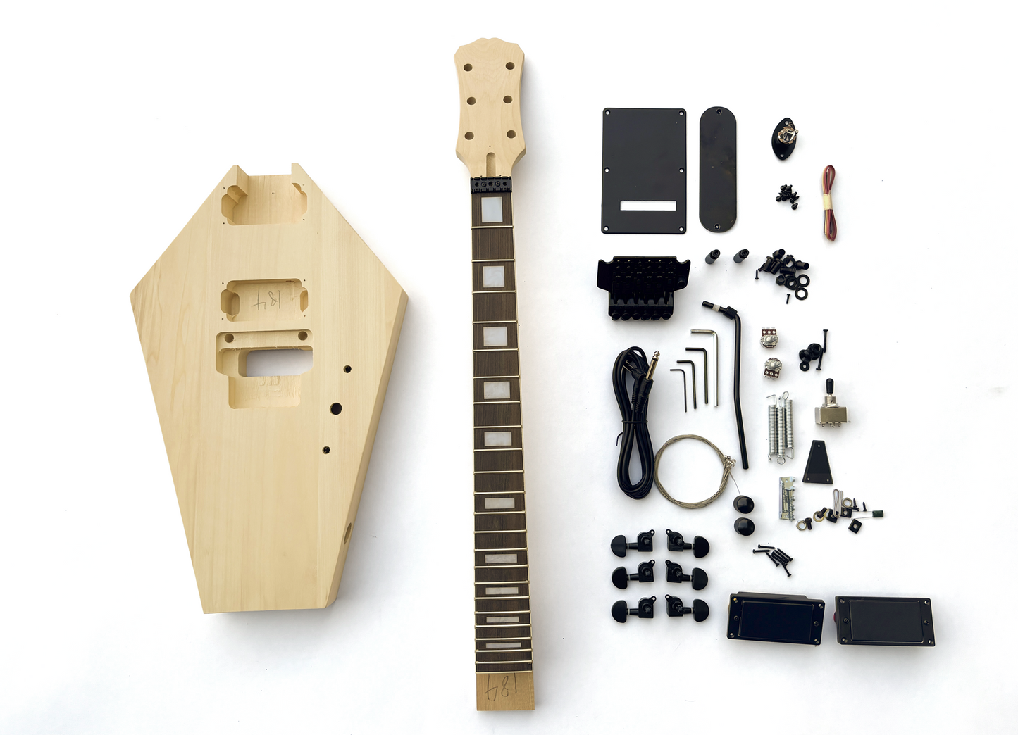 Coffin Double Locking Build Your Own Guitar Kit