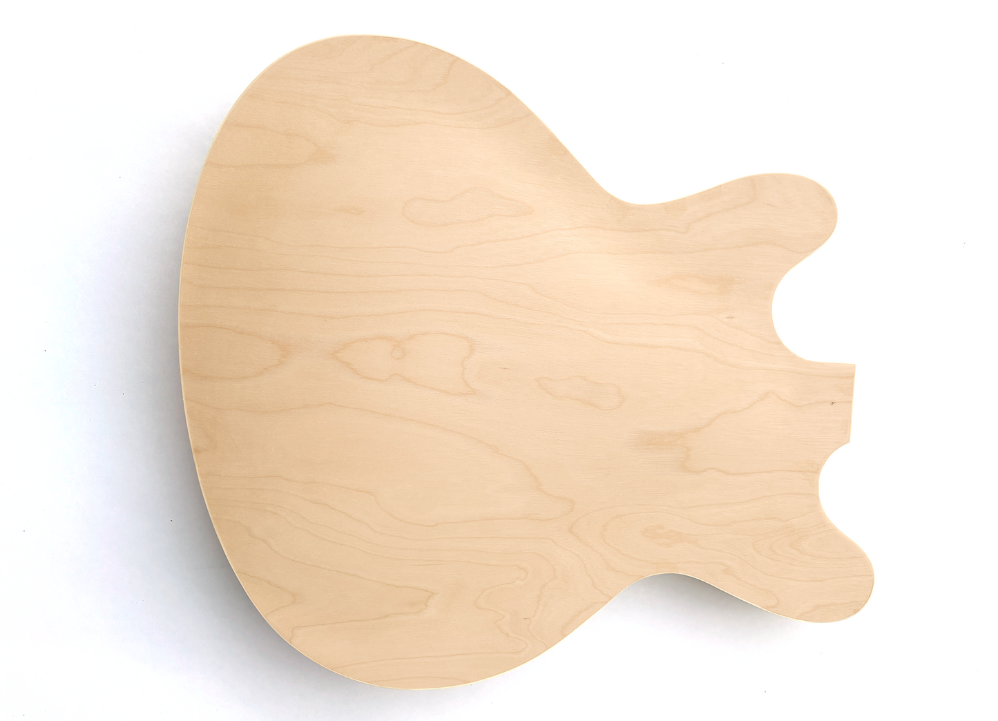Semi Hollow Body Offset Build Your Own Guitar Kit