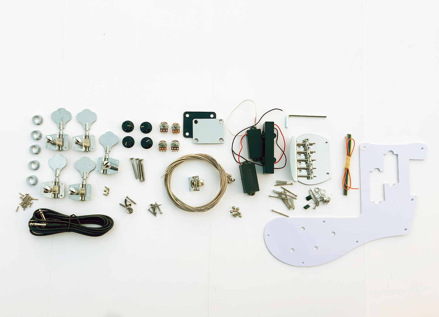 R Style PJ 5 String Build Your Own Bass Guitar Kit