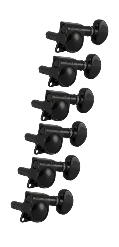 Grover 406 Series Mid-sized Rotomatic Locking Tuners - 6 In Line