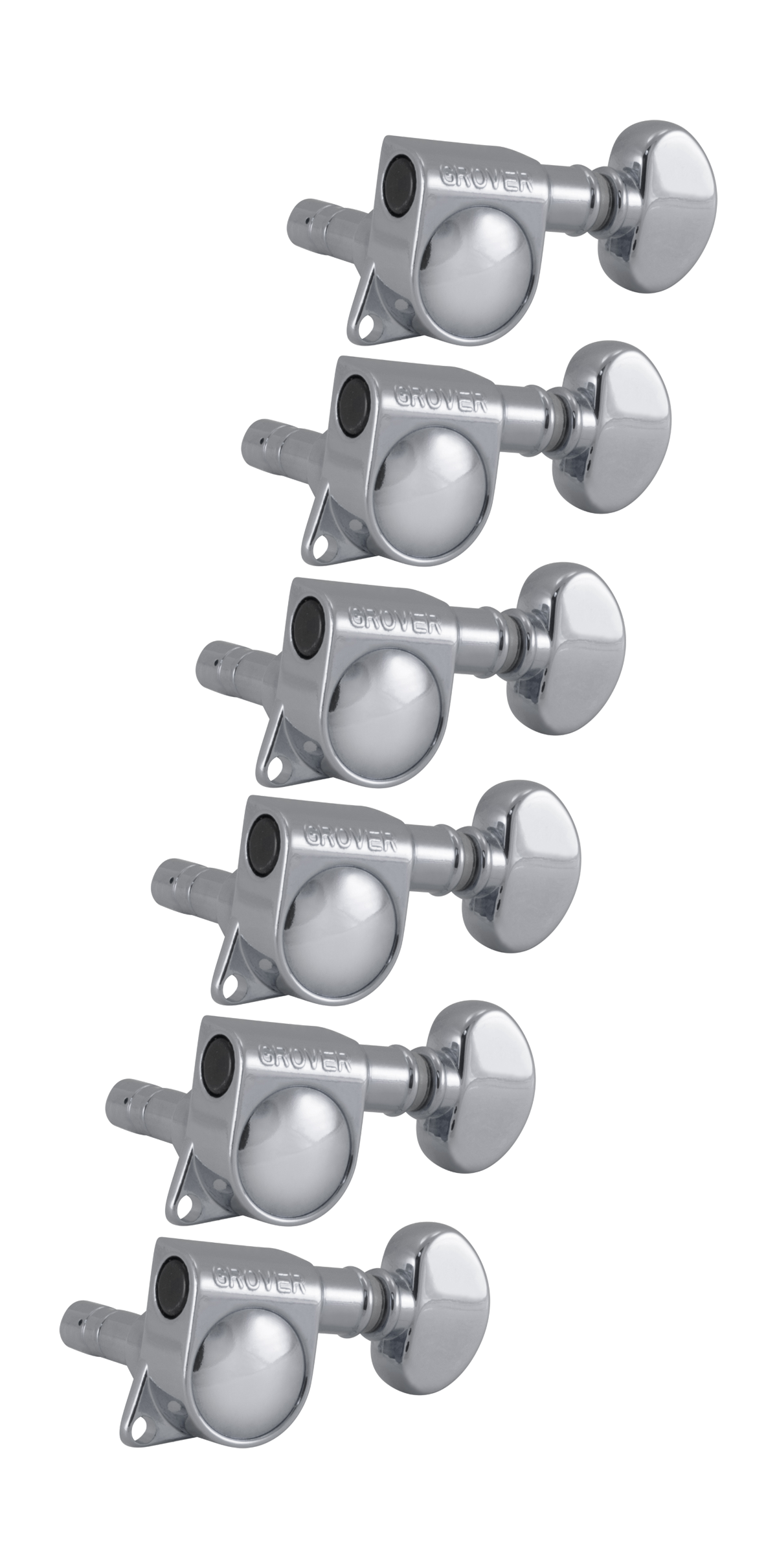 Grover 406 Series Mid-sized Rotomatic Locking Tuners - 6 In Line