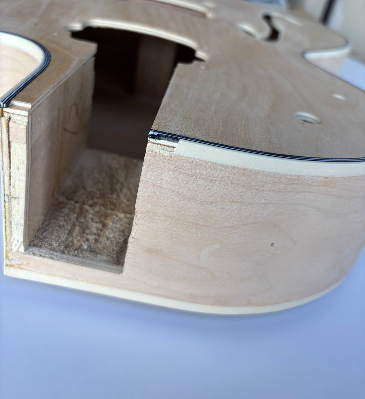B-Stock - HB Hollow Body Style Build Your Own Guitar Kit