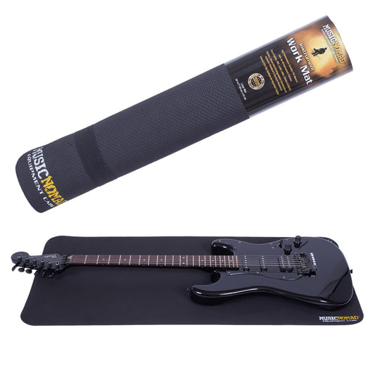 MusicNomad Premium Guitar Work Mat Pad for Repair, String Changing, Setup, Workstation, Bench, 17” x 36” (MN208)