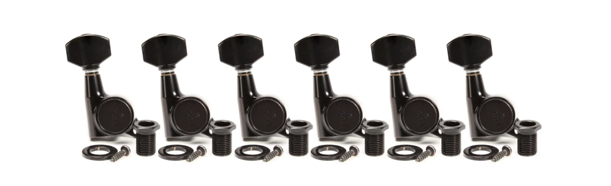 Gotoh SG381 Tuner Set - 6 In Line