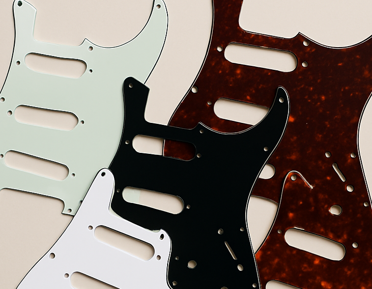 Pick Guard Colours Custom Pickguards – Vibeworks Guitars