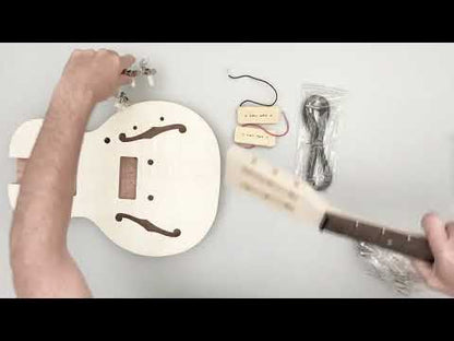 Parlor Style Build Your Own Guitar Kit