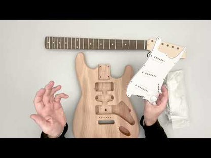 ST Style Reverse Headstock Build Your Own Guitar Kit